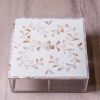 white floral acrylic box 1